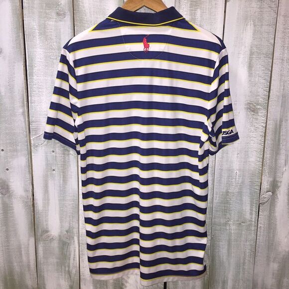 Polo Ralph Lauren Polo Shirt Mens M US Open Winged Foot 2020 Men’s Wicking - Picture 7 of 11